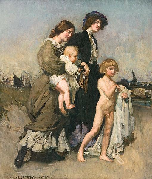 George Washington Lambert The Bathers France oil painting art